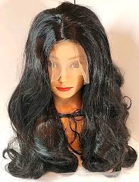 NEW 30" Body Wave Lace Front PrePlucked 220% Density Natural Black for Daily Use | eBay