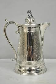 Antique English Victorian Silver Plated Small Coffee Pot ...