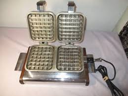 Vintage Deco WESTINGHOUSE Double WAFFLE IRON Electric "WFT-4 6-39" # 4772 | eBay