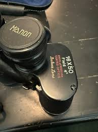 Vintage Manon Binoculars 16X50 Deluxe Lens Field 4 degrees w ...