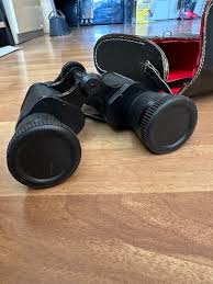 Vintage Prestige Binoculars and Case Binoculars