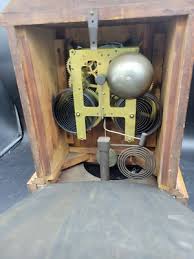 Antique E Ingraham Wooden 8 Day Mantle Clock Early | eBay