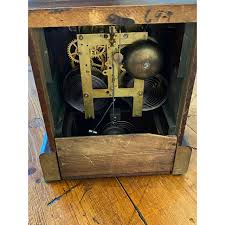Antique Sessions Mantel Clock, 8-Day, Chimes, Wind-Up With 2 ...