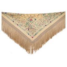 Sold at Auction: MANTÓN DE MANILA. ESPAÑA, SEGUNDO CUARTO ...