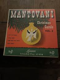 Mantovani - Christmas Carols Vol. 2 London 45 RPM made in England | eBay