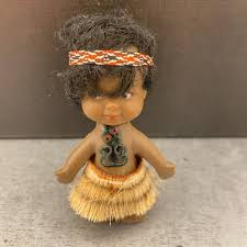 Vintage Baby Indigenous Kiwi Doll 9 cm New Zealand Māori ...