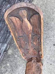 Antique Hand Carved Wood African Birthing Chair | eBay