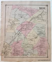 1874 - Kent, Connecticut *****SOLD***** - Antique Map – Maps of Antiquity
