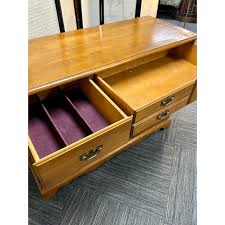 Late 20th Century Maple Buffet | Chairish