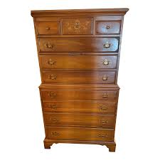 1950s Davis Cabinet Company Chest on Chest | Chairish