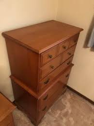 Vintage, maple dresser, tall highboy five drawers for Sale ...