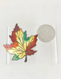 A Collection of 5 Vintage Sterling Silver Maple Leaf Pins Sold Individually Canadian Souvenir Unisex Gift - Etsy Denmark