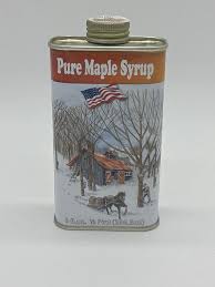 Pure Vermont Maple Syrup Can | Nora Mill