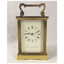 Elegant 1900s Brass Carriage Clock. For Sale at Ruby Lane