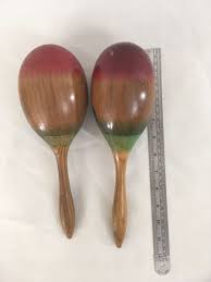 Set of 2 Mexican Hand Painted Vintage Mariachi Shakers | eBay