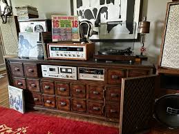 Rare Vintage Miida Audio Equipment with Wooden Casing and Marantz Internals