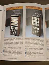 JVC High Fidelity Systems Vintage Stereo System Brochure Booklet 1970's | eBay