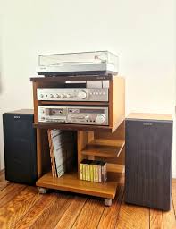 Timewarp Vintage 1980 Sony Hifi System - Fabulous Condition - Inc Sony Teak Cabinet - Etsy