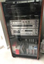 Sanyo am/fm stereo tuner, cassette player, cabinet and speakers for Sale in Webster, NY - OfferUp