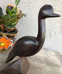 Vintage Ironwood Bird / Figurine / Sculpture -hand Carved ...