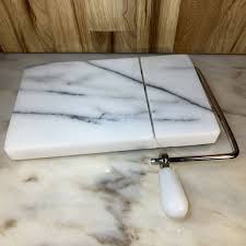 Marble Cheese Slicer Wire Board w/ Lever | eBay