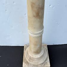 Late 19th Century Italian Marble Column Pedestal Stand For Sale at 1stDibs
