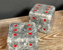 Marble Dice Set, Marble Object, Luxury Home Gift, Casino Gift ...