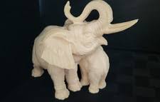 Ivory Sculpture In Collectible Elephant Figurines | eBay