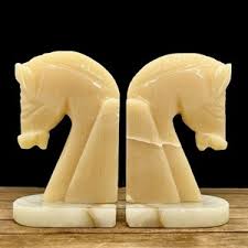 Chess Bookends | eBay