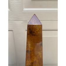 Neoclassical Georgian Inlaid Wooden Obelisks, Pair | Chairish