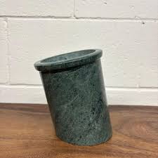 Vintage Green Marble Wine Bottle Holder by Georges Briard - Etsy