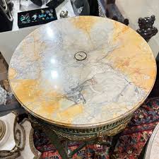 Set Three (3) French Directoire Style Bronze and Marble Pedestals For Sale at 1stDibs