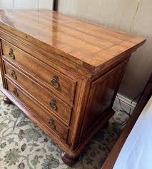 Handsome Bedside Chest by Bausman & Company | Chairish