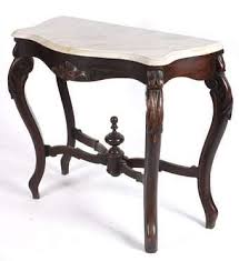 Aparador com 2 colunas de mármore e tampo de vi... - Galeria ...