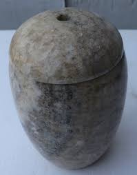 Port Toilet Brush IN Onyx Amphora Vase Light And Brown CMS 25hx13 N° And | eBay Australia