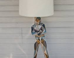 Jester Harlequin St Marceaux Plaster Lamp 1879 W/shade - Etsy Canada
