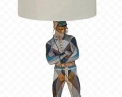Jester Harlequin St Marceaux Plaster Lamp 1879 W/shade - Etsy