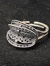 Vtg Signed Beau Sterling Silver 925 Ring Size 5,6,7 ...