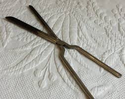 Buy Vintage Curling Iron With Metal Handles. Beauty Hair ...