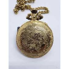 Watch it pocket watch. Eagle design on case front and face ...