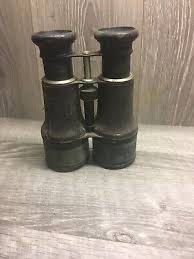 Vintage Antique Verdi Fabt Paris Brass Binoculars Nice ...