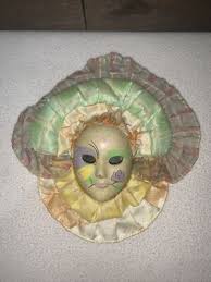 New Orleans Style Vintage Mask Wall Decor Small Purple ...