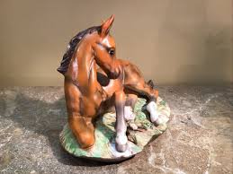Vtg Masterpiece Porcelain Horse/Colt Figurine by Homco 1982 gift quality | eBay