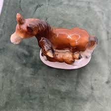 1950's Mare and Foal / Horse Figurine, Hand-painted in Japan - Etsy