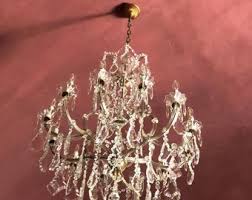 Drops, Pendants , Chains or Hanging Crystals, Spare Parts for Chandeliers, in Murano Glass, Swarovski Crystal or Bohemia, Transparent Color - Etsy