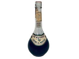 De Kuyper Creme de Menthe 4/5 Quart Liquor Bottle Vintage ...