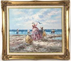 Sold at Auction: Marie Charlot, Marie Charlot Framed Oil ...