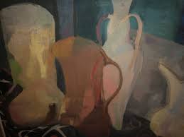 HUGE Vintage Elizabeth Houghton Framed Picture/Painting? | eBay