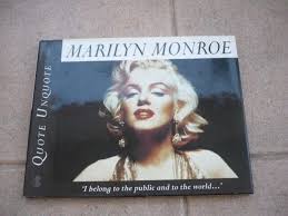 MARILYN MONROE-Quote Unquote-Janice Anderson-H/B-1994-1st Edition-UK | eBay