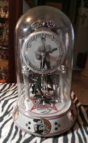 Vintage Elvis Presley Anniversary Clock 9" Porcelain Base ...